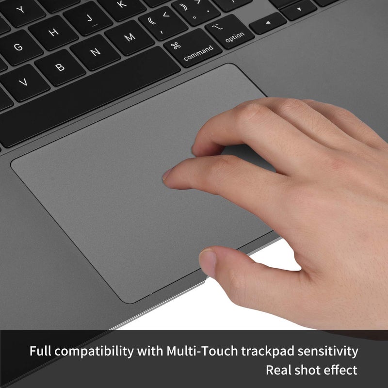 CaseBuy MacBook Pro 13 inch Palm Rest Protector, Wrist Rest Cover with Trackpad Skin for MacBook Pro 13 inch M2 M1 A2338 A2289 A2251 2023 2022 2021 2020, Space Grey - Image 5